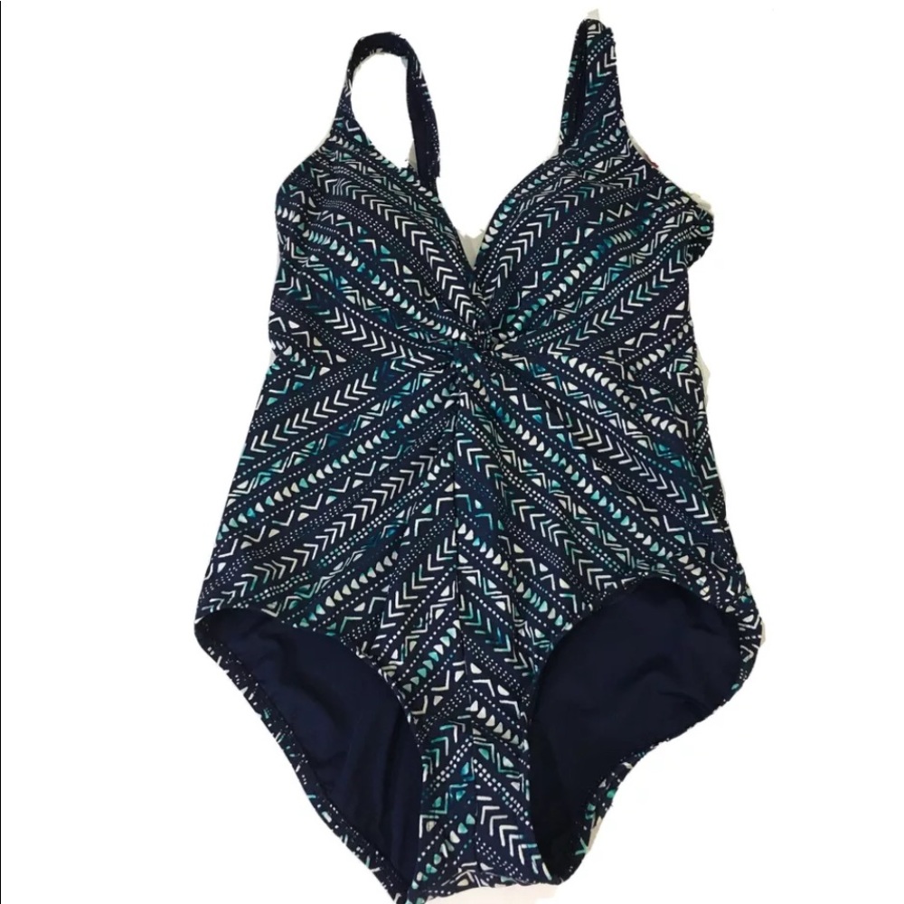 Jantzen Women Tummy Control One-Piece Swimwear 12